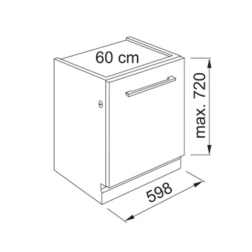 Franke FDW 614 D10P DOS C 10 Programlı Tam Ankastre Bulaşık Makinesi