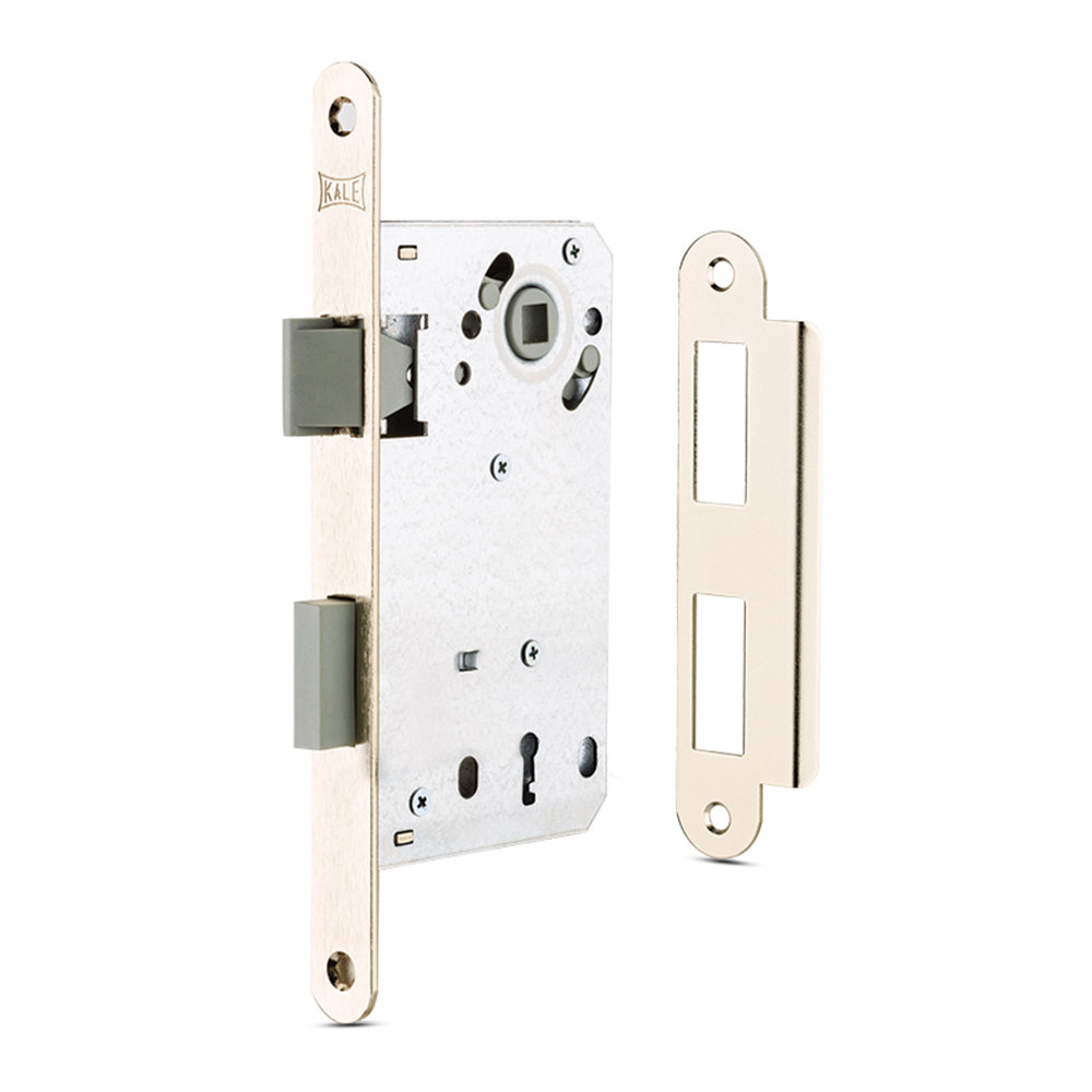 Kale 221-007 Sessiz Seri, Gömme Kilidi Siyah (Plastik Mandal&amp;Sürgü)