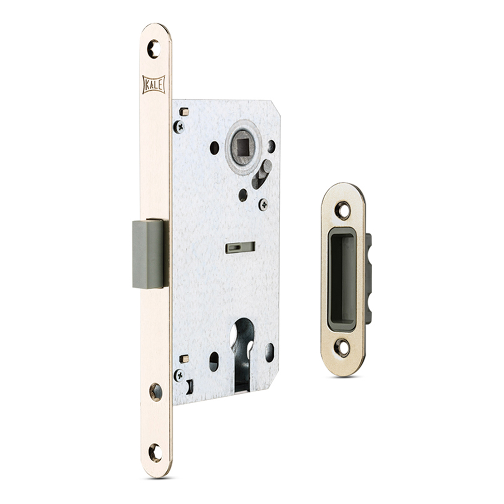 Kale 232NN-002 Sessiz Seri, Silindirli Gömme Kilit Nikel (Neodyum+Neodyum Mıknatıslı)