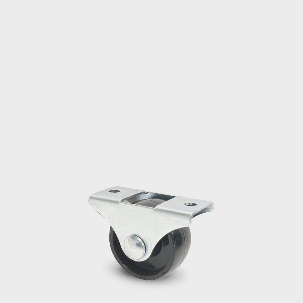 Burak 0265 SMS Sabit Tekerlek Siyah 30mm.