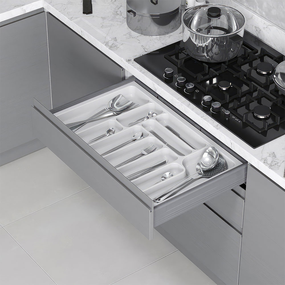 Starax S-2285-W Plastik Kaşıklık Beyaz 440-380x490-410x55