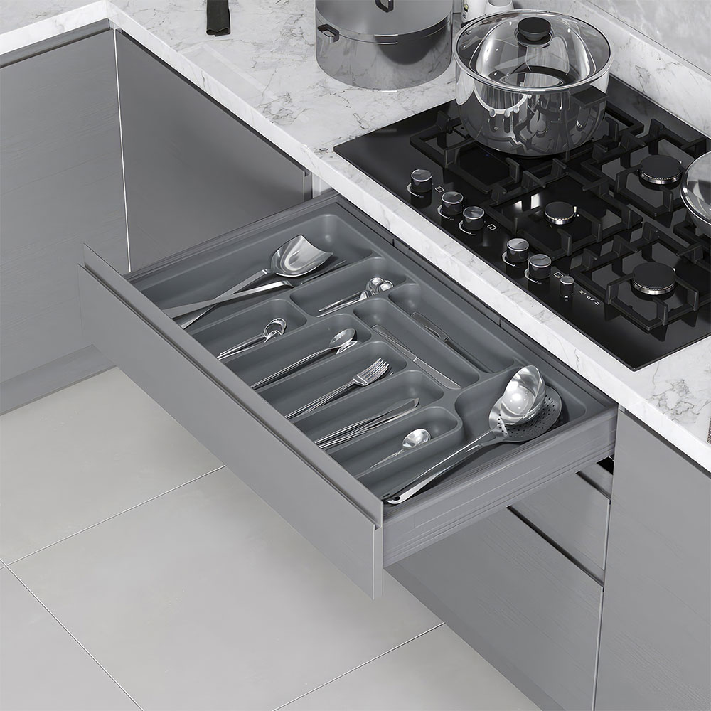 Starax S-2293-G Plastik Kaşıklık Gri 940-860x490-410x55