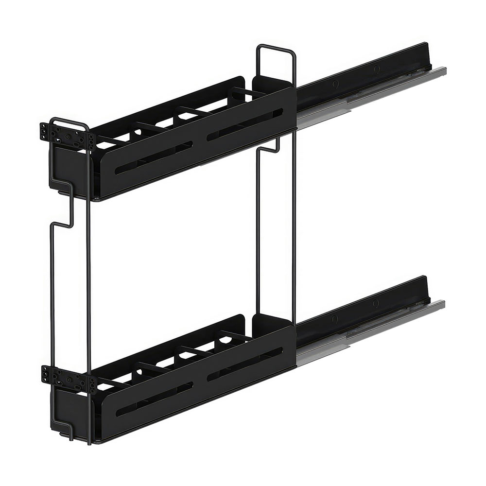 Starax S-2661-UB-A Unique Box Kaymaz Yüzeyli Şişelik Çift Açılım Antrasit Sağ 15 cm.