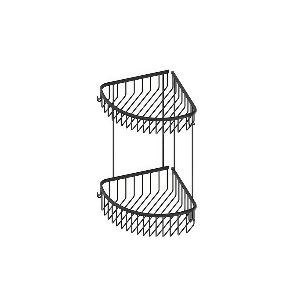 Starax S-8865-C İkili Oval Köşe Süngerlik, Krom 18x18 cm