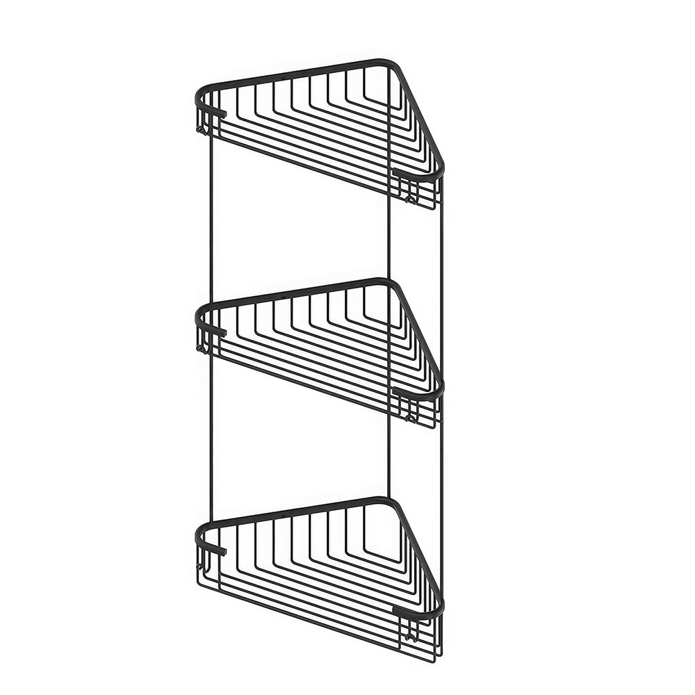 Starax S-8859-A Üçlü Açık Köşe Süngerlik, Antrasit, 22x22 cm.