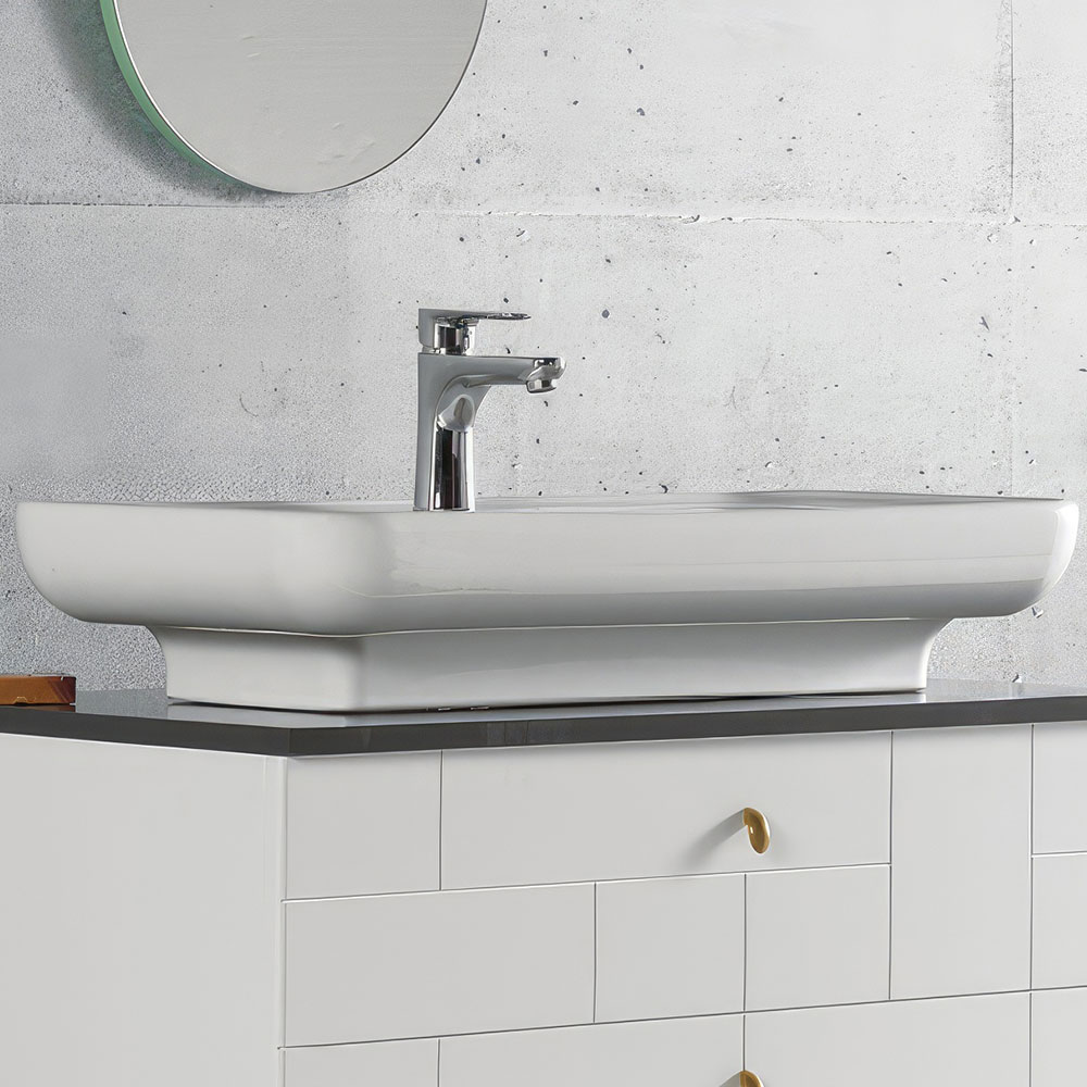 Cerastyle 072400-U Lal 80 Lavabo Beyaz 80x42 cm.
