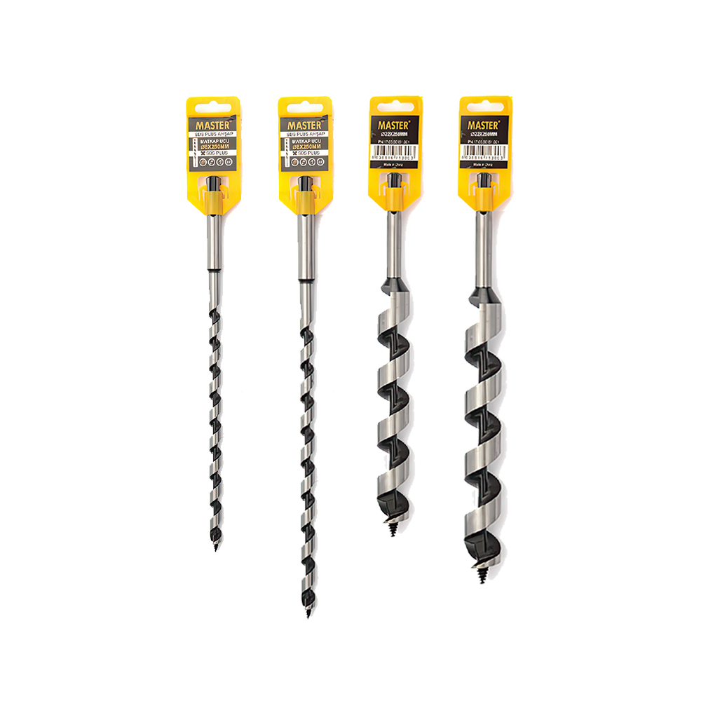 Uğur Sds Plus Matkap Uçları (Ahşap için) 18x250 - 26x500 mm.