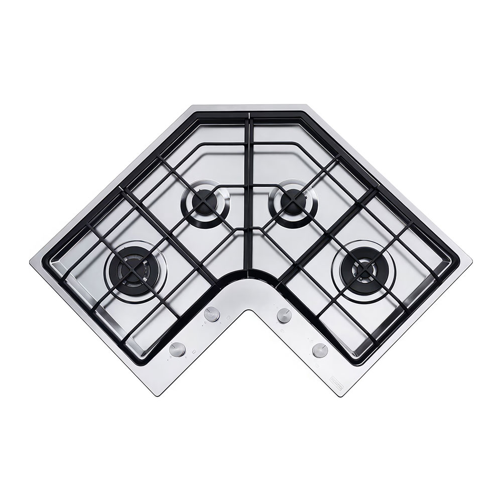 Franke FHNE COR 4 3G TC XS C Inox 90° Neptün Köşe 4 Gözlü Gazlı Ocak