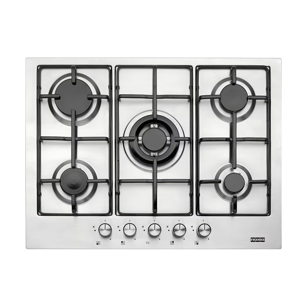 Franke FHNL 705 4G TC XS E Smart Linear Inox 5 Gözlü Gazlı Ocak