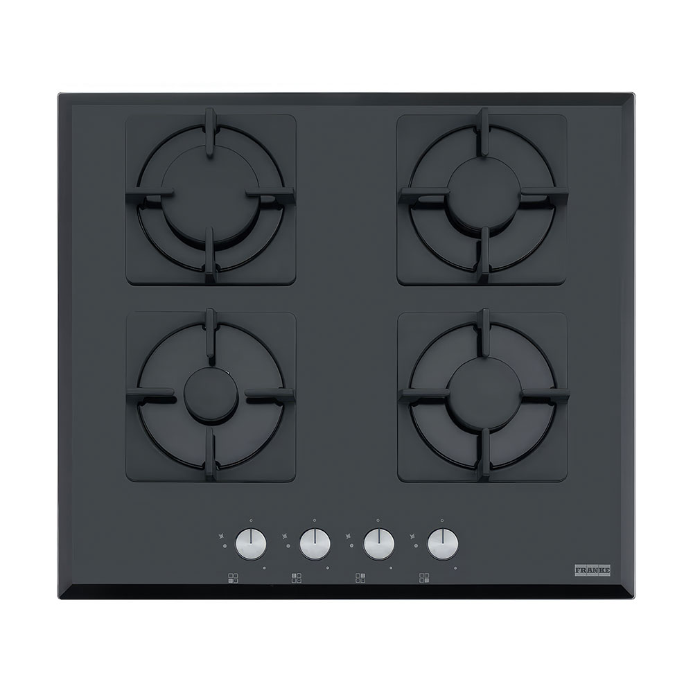 Franke FHNS 604 4G BK C Smart Linear Square White Glass 4 Gözlü Gazlı Cam Ocak