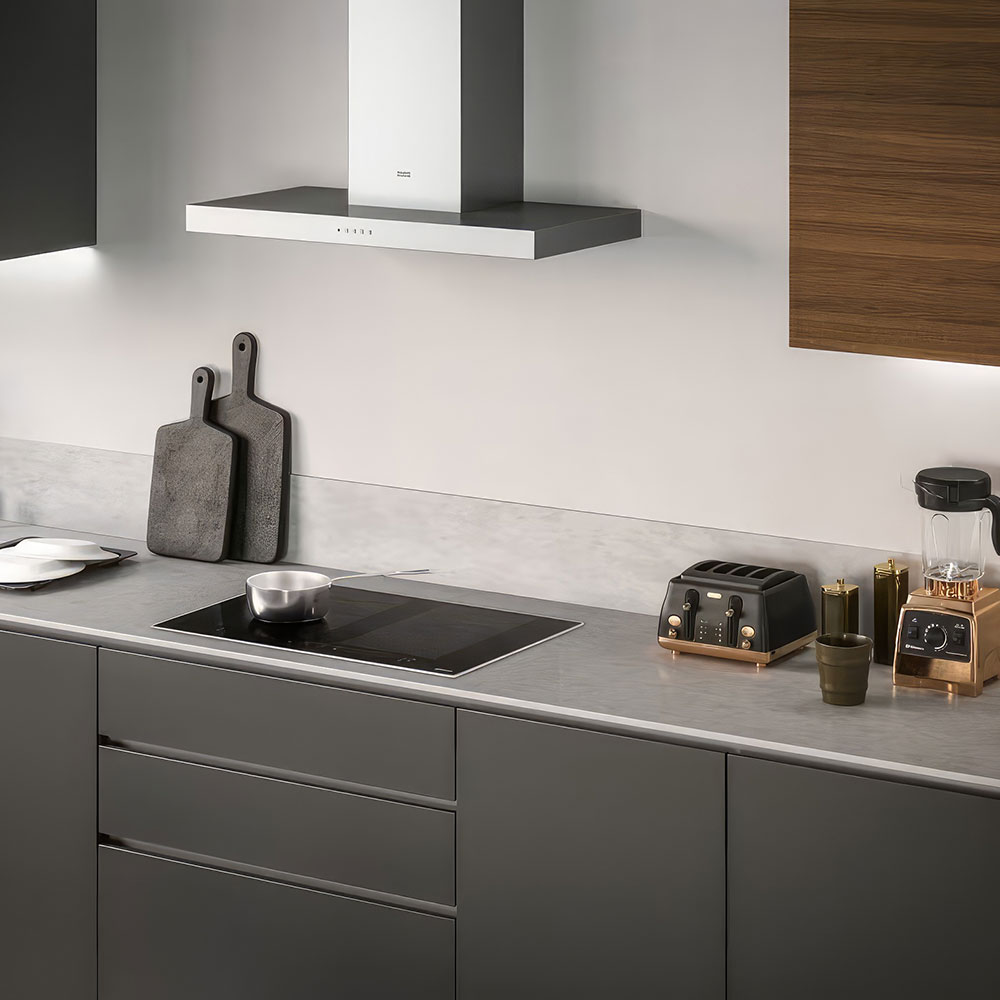 Franke FMA 654 I FP XS Black Glass/Inox 4 Gözlü İndüksiyonlu Ocak