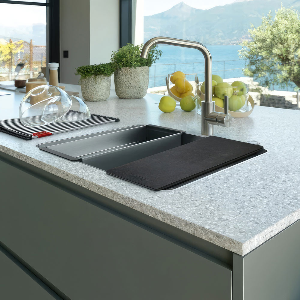 Franke Mythos MYX 210-55 Inox Tezgah Üstü ve Tezgaha sıfır Tek
