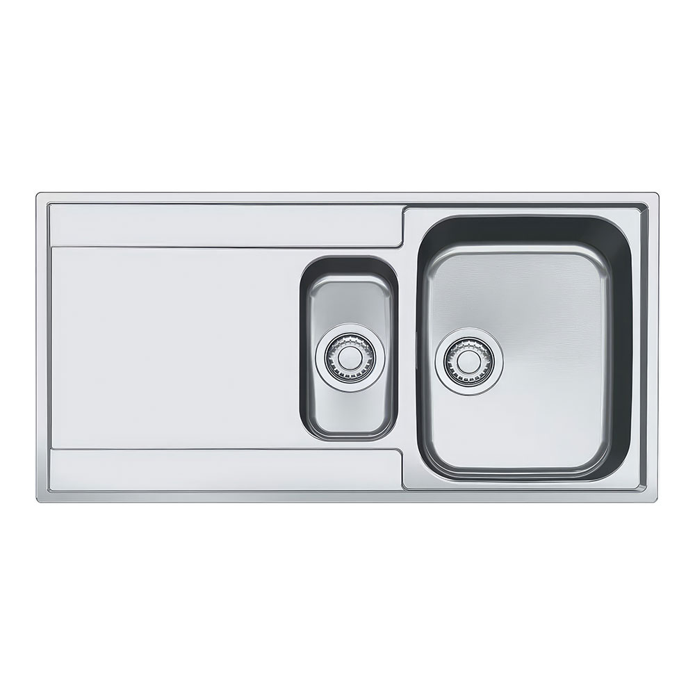 Franke Maris MRX 251 Inox Tezgah Üstü ve Tezgaha Sıfır 1000x510mm 1,5 Gözlü Eviye