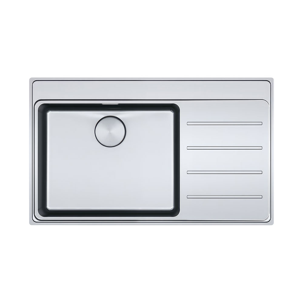 Franke Mythos MYX 211-86 TPI Inox Tezgah Üstü ve Tezgaha Sıfır 860x520mm Tek Gözlü Sağ Damlalıklı