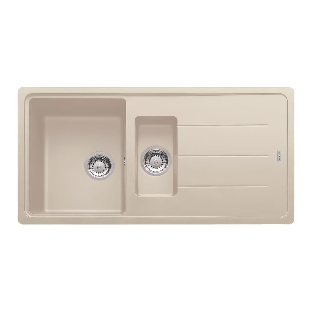 Franke Basis BFG 651-97 Sahara Tezgah Üstü 970x500mm 1,5 Gözlü Damlalıklı Eviye