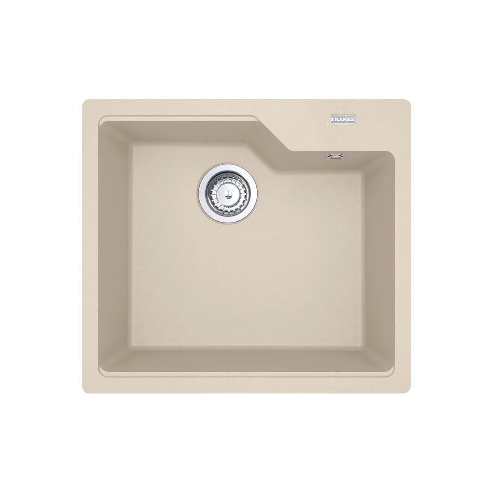 Franke Urban UBG 610-50 Avena Tezgah Üstü 560x500mm Tek Gözlü Granit Eviye