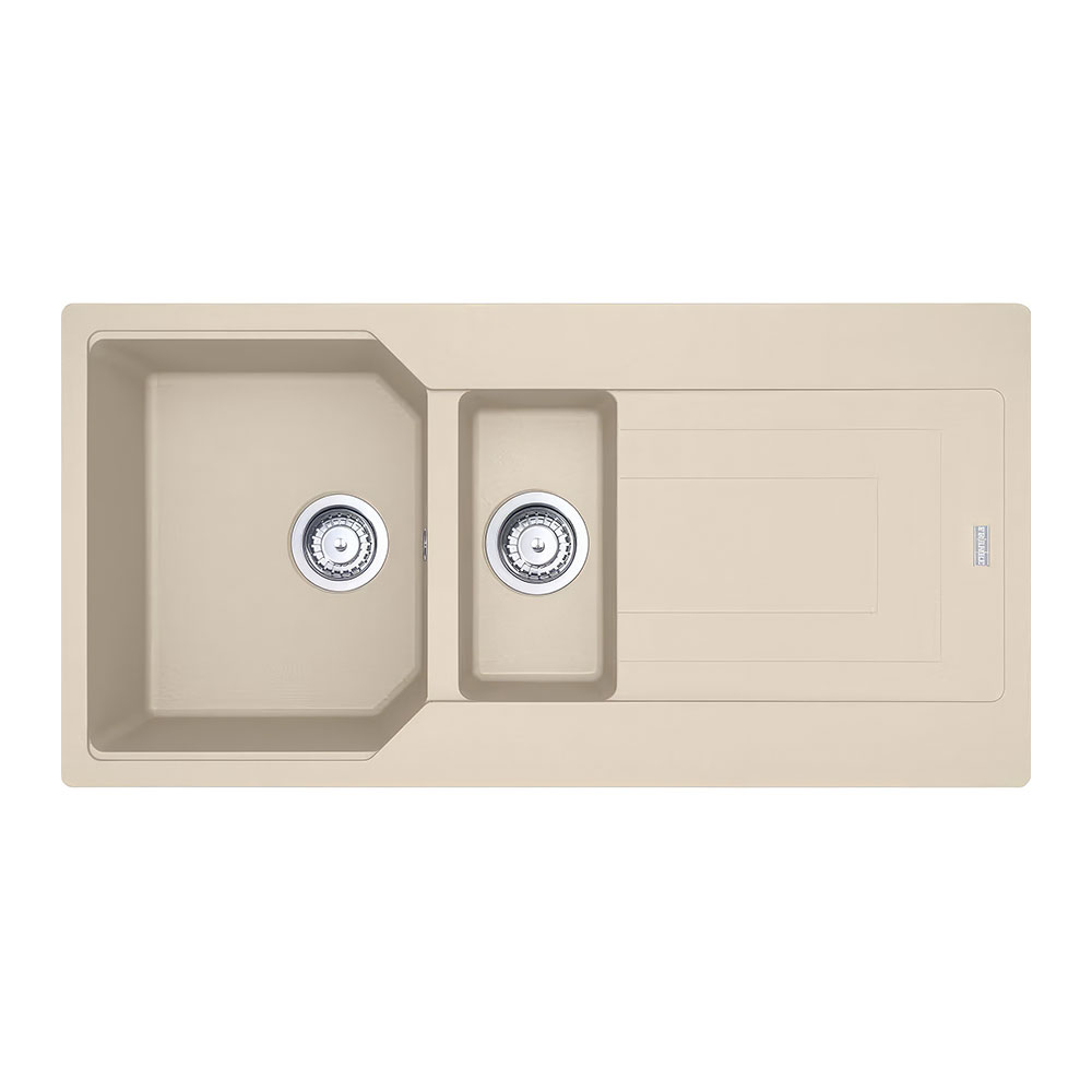 Franke Urban UBG 651-100 Avena Tezgah Üstü 1000x500mm 1,5 Gözlü Damlalıklı Eviye