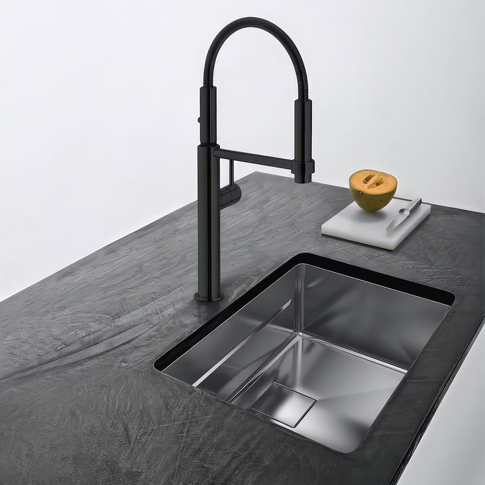 OCCULTUS ブラックメタル　BLACKL Franke Pescera Matt Black Tek Kumandalı Spiralli Armatür