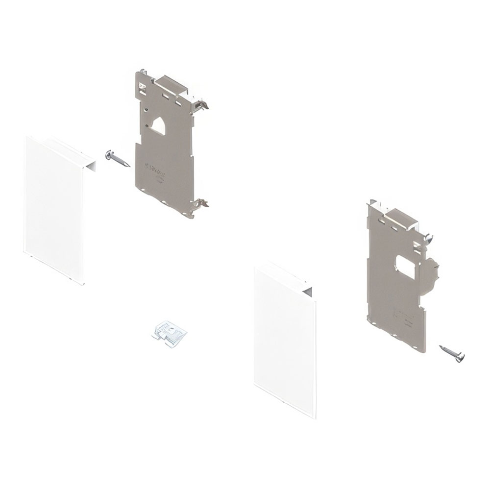 Blum ZI7.0MS0.SW Legrabox Pure M İç Çekmece Ön Bağlantı Seti İpek Beyaz