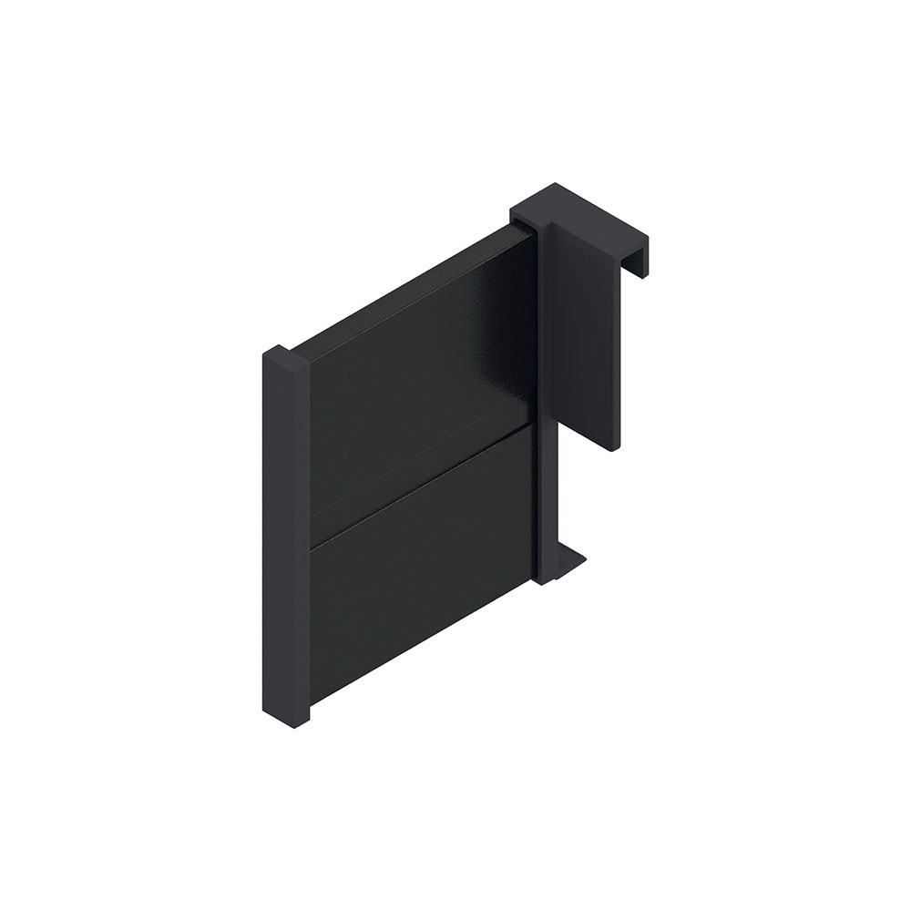 Blum Z43L100S Tandembox Terra Siyah 100mm Çekmece Yan Bölme