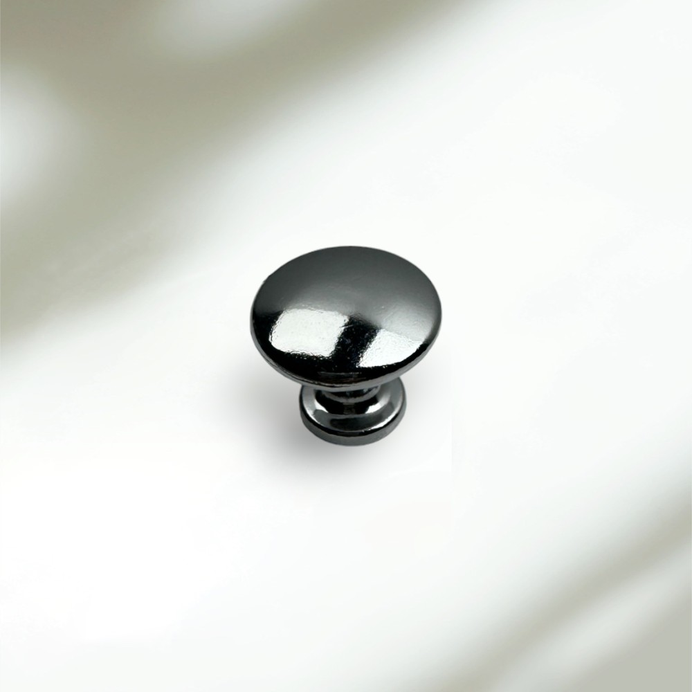 Ergin Düz Düğme Kulp Krom