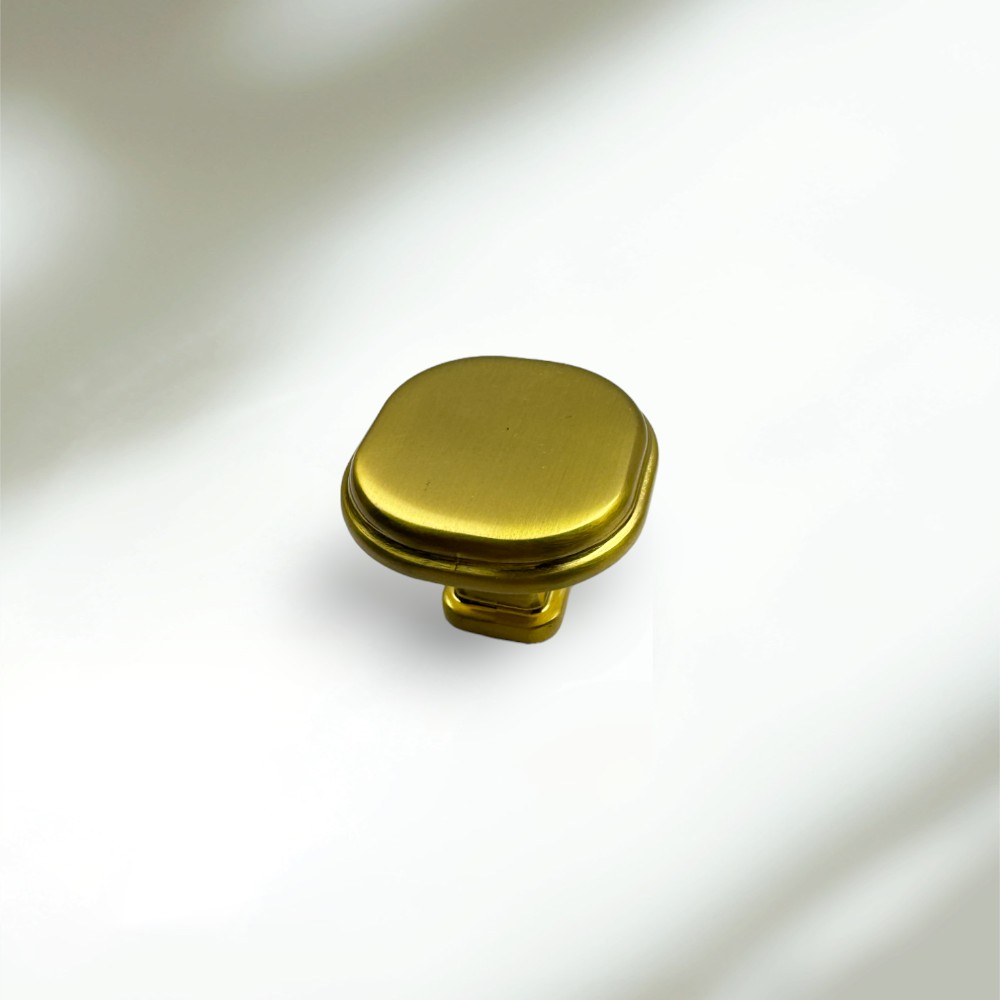 Umut Model 14 Düğme Kulp Mat Altın