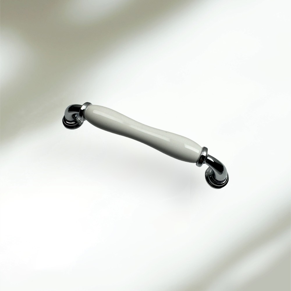 Umut Model 252 Porselen Çekme Kulplar 128 - 160 mm. Krom