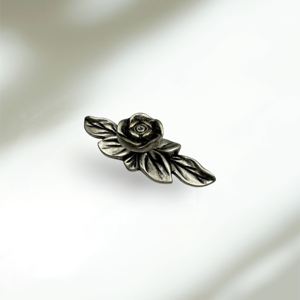 Umut Model 272 Düğme Kulp 32x64 mm. Gümüş