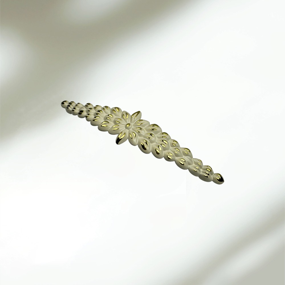 Umut Model 277 Çekme Kulp 160 mm. Krem-Altın