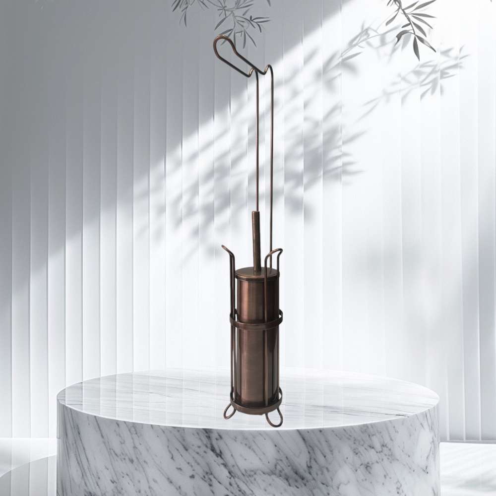 Mabello IS370-R Ayaklı Klozet Fırçası ve Kağıtlık, Rose