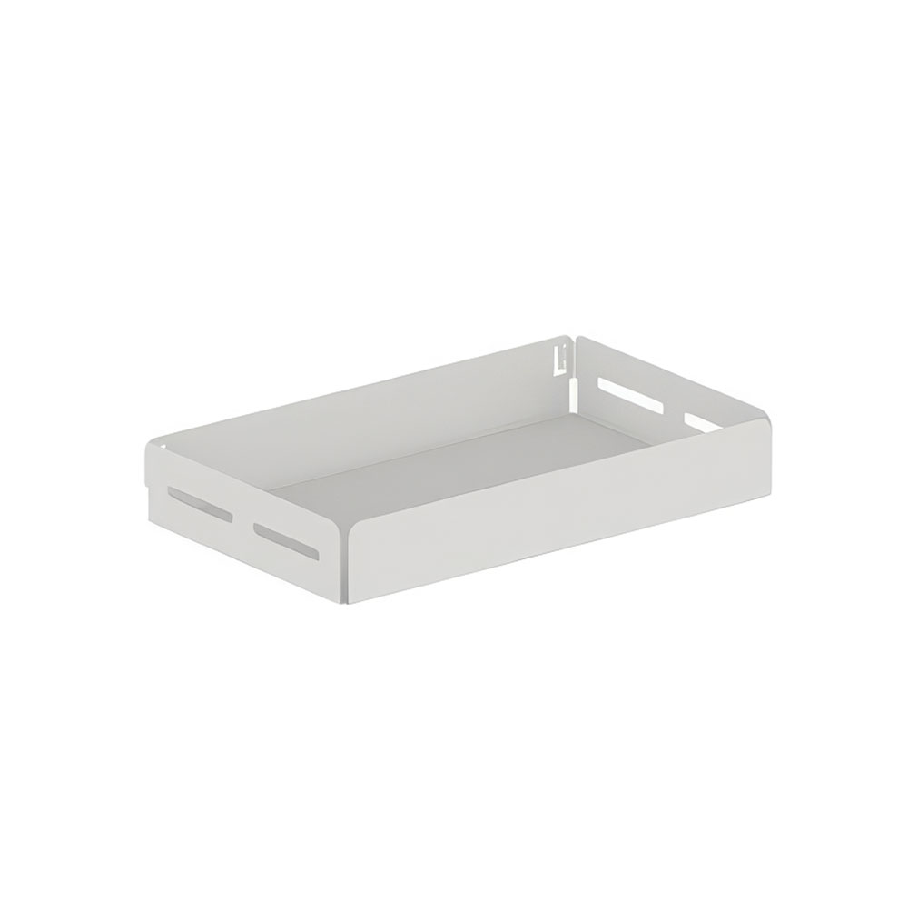 Starax S-1235-UB-W Unique Box İkiz Kiler Sepeti Beyaz Büyük 60 cm.