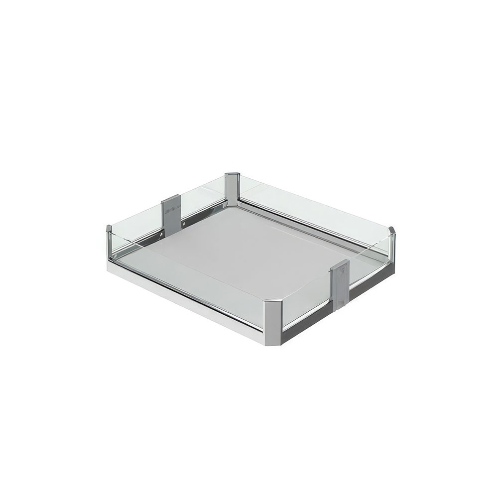 Starax S-1832-P-C Premium Frenli Kiler Sepeti Krom 35 cm.