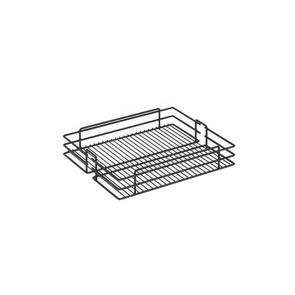 Starax S-1832-A Frenli Kiler Tel Hasır Sepeti Antrasit 35 cm.