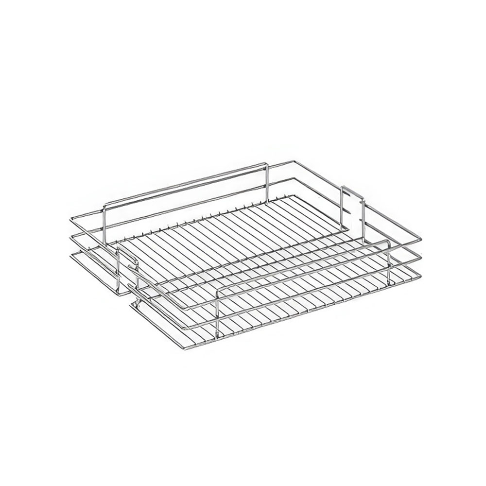 Starax S-1836-C Frenli Kiler Tel Hasır Sepeti Krom 55 cm.