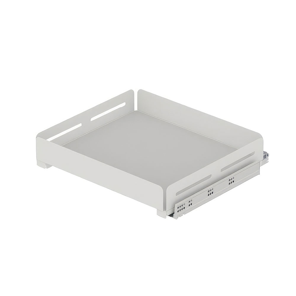 Starax S-2336-UB-W Unique Box Bağımsız Çift Açılım Gizli Raylı Çekmece Beyaz 60 cm.