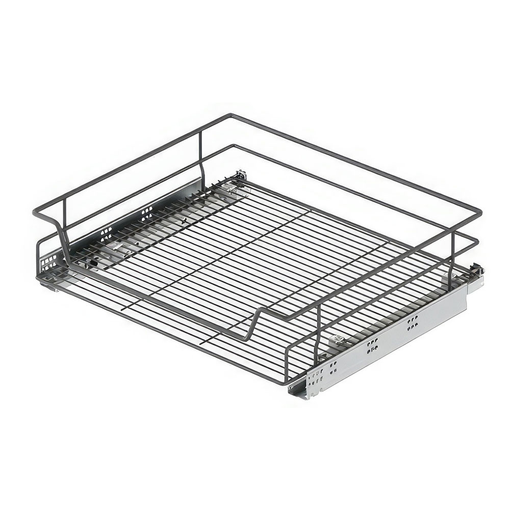 Starax S-2339-A Bağımsız Çift Açılım Gizli Raylı Çekmece Antrasit 90 cm.