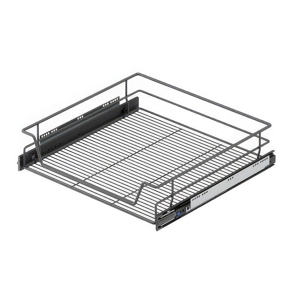 Starax S-2023-A Bağımsız Teleskopik Raylı Çekmece Antrasit 90 cm.