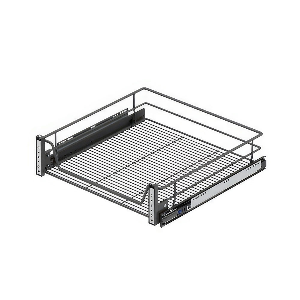 Starax S-2062-A Kapağa Monte Teleskopik Raylı Çekmece Antrasit 60 cm.