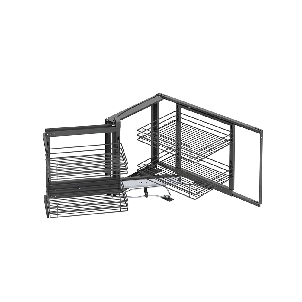 Starax S-3001-A Kapağa Monte Kör Köşe Mekanizması Sol Antrasit 45 cm.