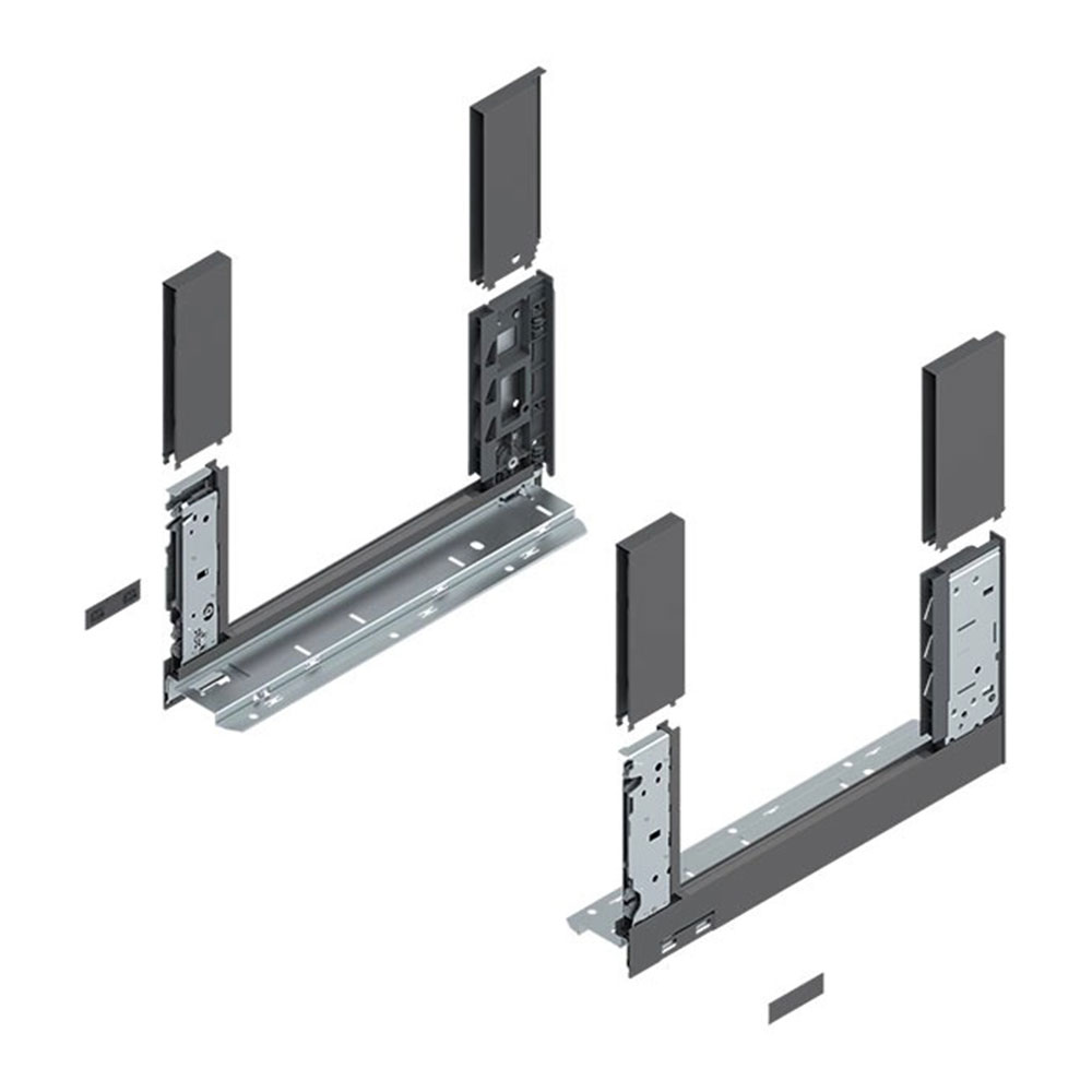Blum 780C4502S Legrabox Free C Çekmece Yanı Sağ+Sol 450mm Orion Gri
