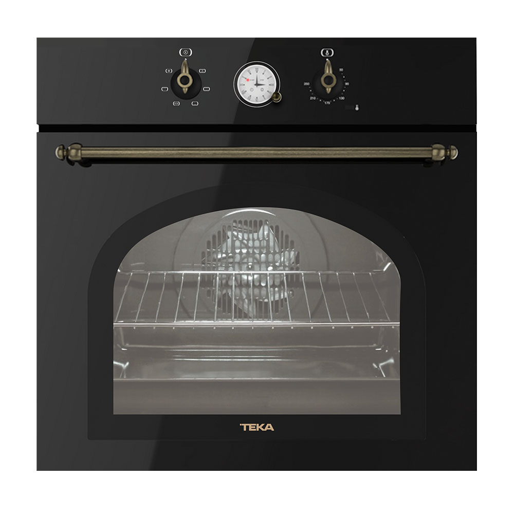 Teka HAK 627 R AT Siyah Country Serisi Turbo Fırın