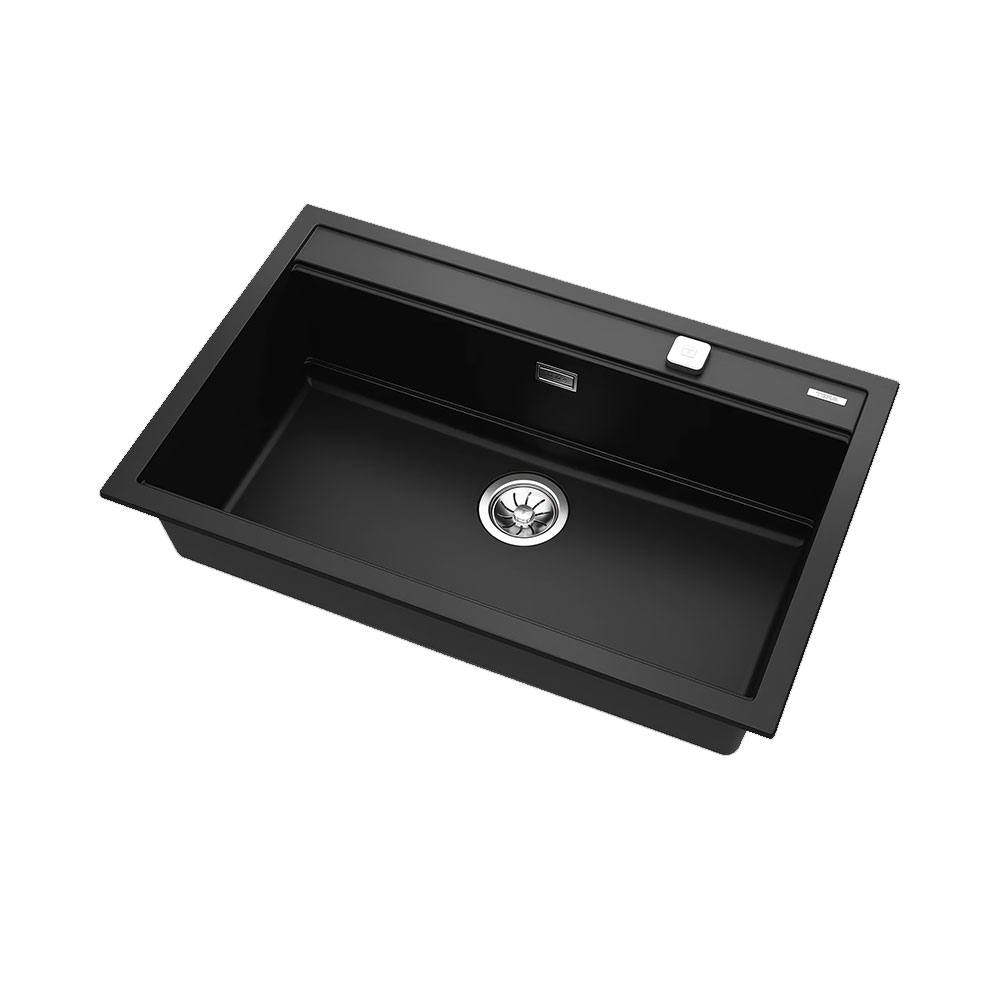 Teka NOVA 80 WS-TG 1B Tegranite+ Siyah XXL Tek Gözlü Evye